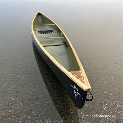 NORTHWIND SOLO (15' 6") IXP w/Wood Trim Solo Northstar Canoe – Minnesota Canoes