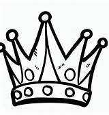 Crown coloring Pages  ColoringLib sketch template