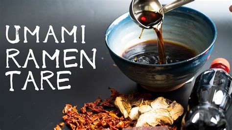 How to make Ramen TARE with common ingredients.(Shoyu Tare recipe) - YouTube