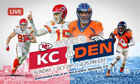 Chiefs vs. Broncos live stream: TV channel, how to watch