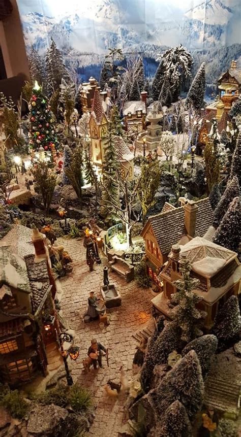 Extravagant DIY Christmas village scene display ideas – Introvert in Wonderland