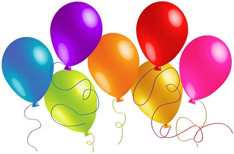 Happy Birthday Balloons PNG Transparent Images | PNG All
