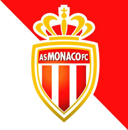 Football teams shirt and kits fan: AS Monaco FC new club crest