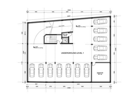 Underground Parking Garage Floor Plan - floorplans.click