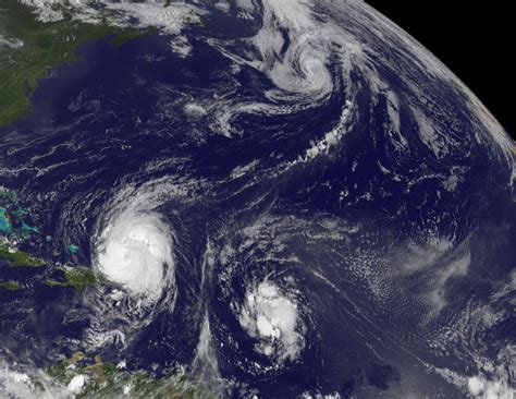 Satellite Captures Three Tropical Cyclones in One Image - Universe Today