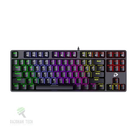 Dareu EK87 Gaming Keyboard (Black) - Rajshahi TecH