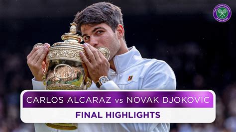 Alcaraz goes back-to-back | Carlos Alcaraz vs Novak Djokovic | Final ...