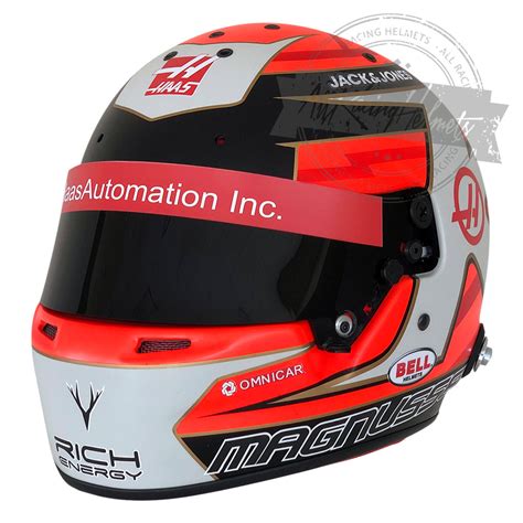 Kevin Magnussen 2019 "White Edition" F1 Replica Helmet Scale 1:1 – All Racing Helmets