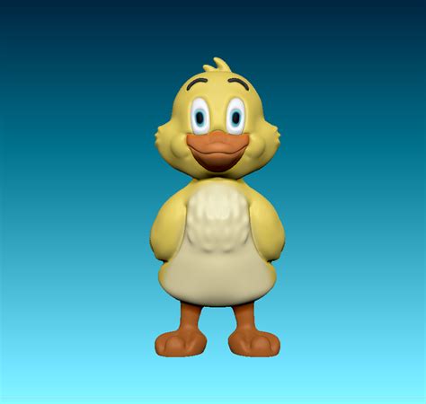 STL file little quacker the duck from tom and jerry 🦆・3D printable ...