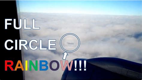 [RARE FOOTAGE] Full Circle Rainbow!!! - YouTube