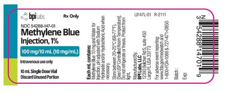 METHYLENE BLUE injection