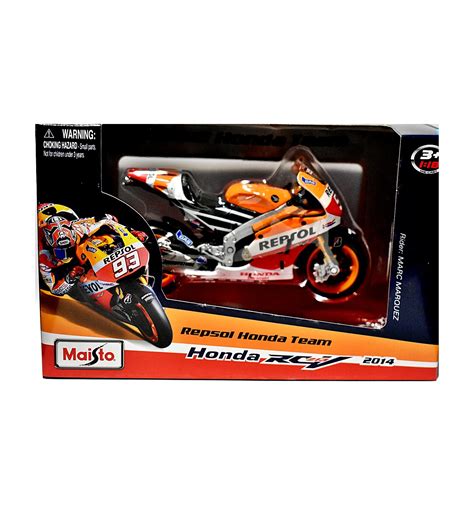 Maisto MotoGP - Marc Marquez Repsol Honda RC213V Motorcycle - Global ...