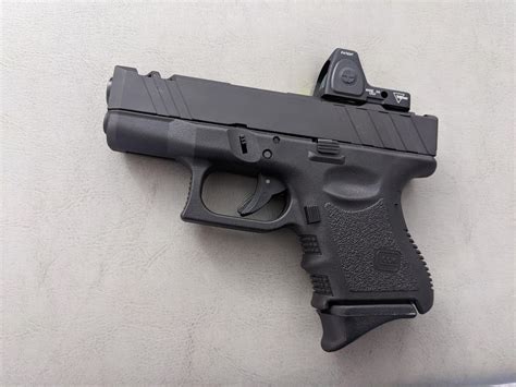 Glock 26 Mods (slide and red dot) - Thoughts? : r/CAguns