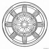 Wheel Coloring Page 67524 53457 sketch template
