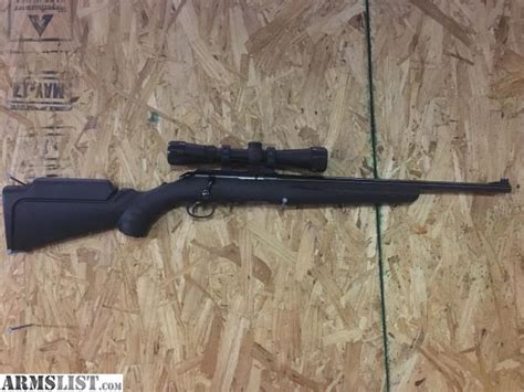 ARMSLIST - For Sale: Ruger American .17 hmr red field scope