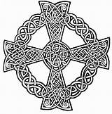 Celtic Cross Coloring Page  Nation sketch template