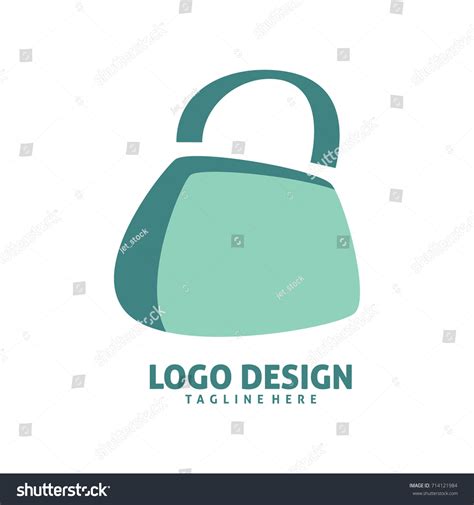 Fashion Bag Logo Design Stock Vector (Royalty Free) 714121984 ...