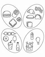Food Group Coloring Page  Free Printable Pages For Kids sketch template