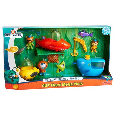 Fisher Price Octonauts GUP Fleet Mega Pack Toy Play Set