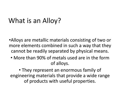 PPT - Alloys PowerPoint Presentation, free download - ID:2255781