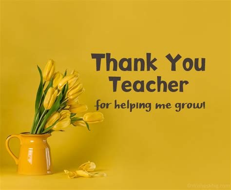 120+ Thank You Teacher Messages and Quotes - WishesMsg