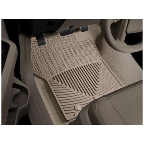 WeatherTech All-Weather Floor Mats - Tan 2-Pc. Set 2015-2018 Ford Expedition W241TN WeatherTech ...