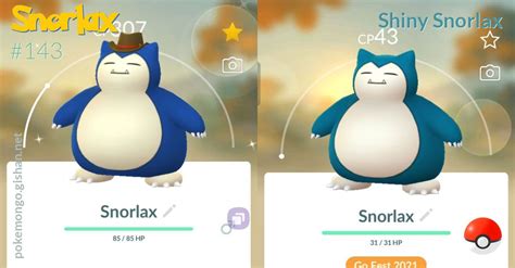 Shiny Snorlax - Pokemon Go