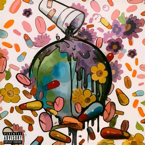 Juice WRLD album cover for “WRLD on drugs” : r/agedlikemilk