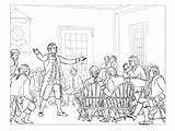 The First Continental Congress coloring Picture By Stevens Social Studies sketch template