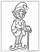 Elf Coloring Pages  Free Printables sketch template