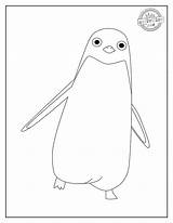 321 Penguins Coloring Pages sketch template