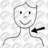 Cowl Neck Drawing Sketch Coloring Page sketch template