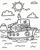 Transportation Coloring Sheets Preschool Pages sketch template