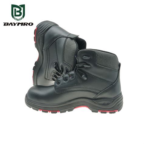 Electrical Black Slip Resistant Safety Boots - BAYMRO Safety is the Top ...