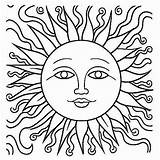 Sunshine Coloring Sheets Free & Printable sketch template