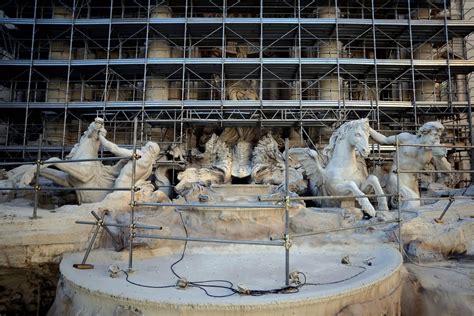 Luxury fashion house Fendi sponsors restoration of Rome's Trevi Fountain | South China Morning Post