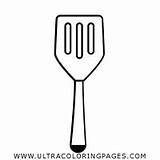 Spatula Coloring Page  Ultra Coloring Pages sketch template