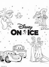 Kids N Funcom  Coloring Page Disney on Ice sketch template