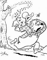 Berenstain Bears In Treehouse Coloring Page  Free Printable sketch template