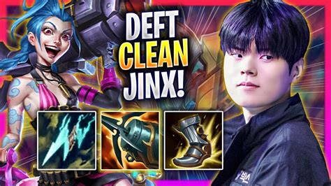 DEFT IS SO CLEAN WITH JINX! - KT Deft Plays Jinx ADC vs Zeri! | Season 2024 - YouTube