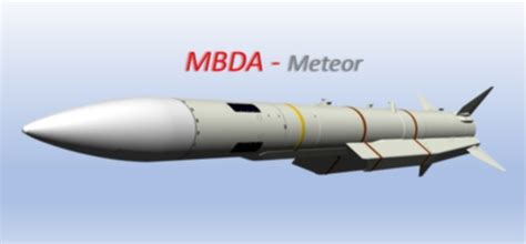 Meteor Missile - Lethal Air Combat BVR Air-To-Air Missile By MBDA