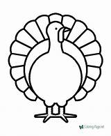 Turkey Coloring Pages sketch template
