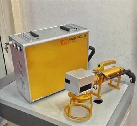 Fiber Laser Handheld Laser Marking Machine at Best Price in Ahmedabad | Miracle Machineries