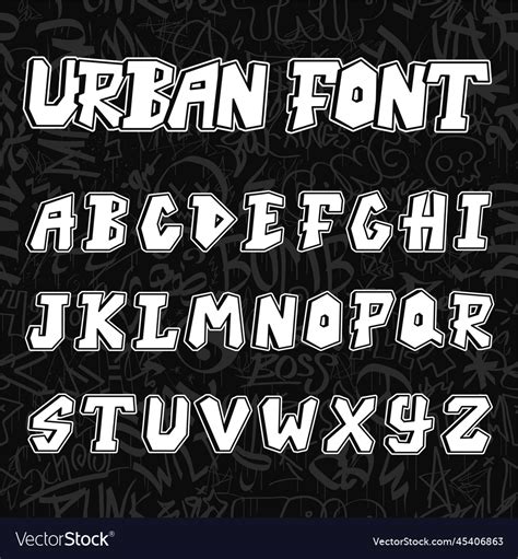 Awesome Graffiti Alphabet Fonts