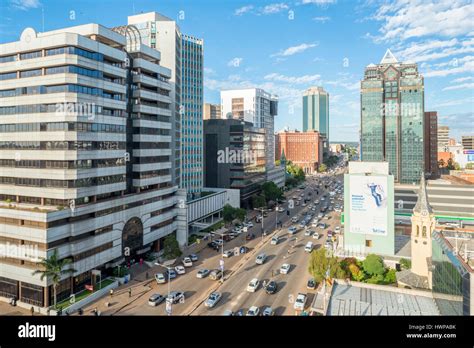 Harare is the capital city of Zimbabwe Stock Photo - Alamy