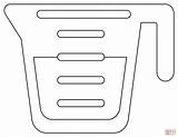 Measuring Cup coloring Page  Free Printable Coloring Pages sketch template