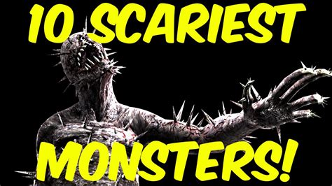 Top 10 Scariest Monsters In Video Games - YouTube