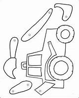 Steam Shovel Coloring Pages sketch template