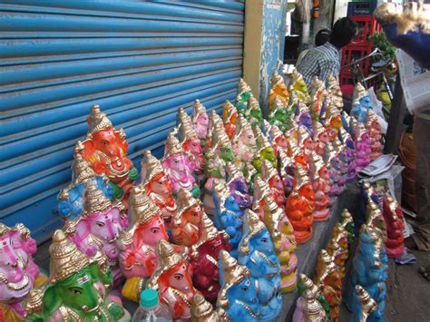 Pictorial Report Ganesh Chaturthi 2016: Statues for Sale - ARUNACHALA GRACE