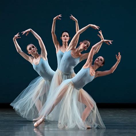 Miami City Ballet dancers in Serenade. Photo © Gene Schiavone. | Dance poses, Dance photography ...